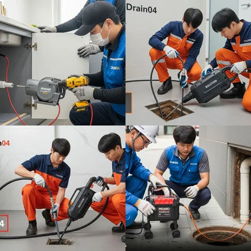 율현동 하수구 막힘 주택 하수구