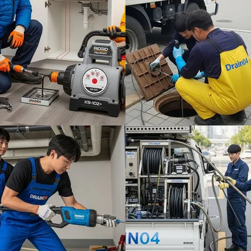 율현동 하수구 막힘 주택 하수구