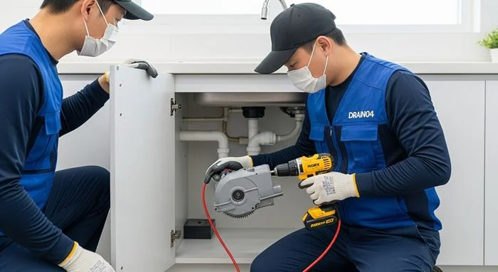 압구정동 배관 막힘 뚫음 노후 배관